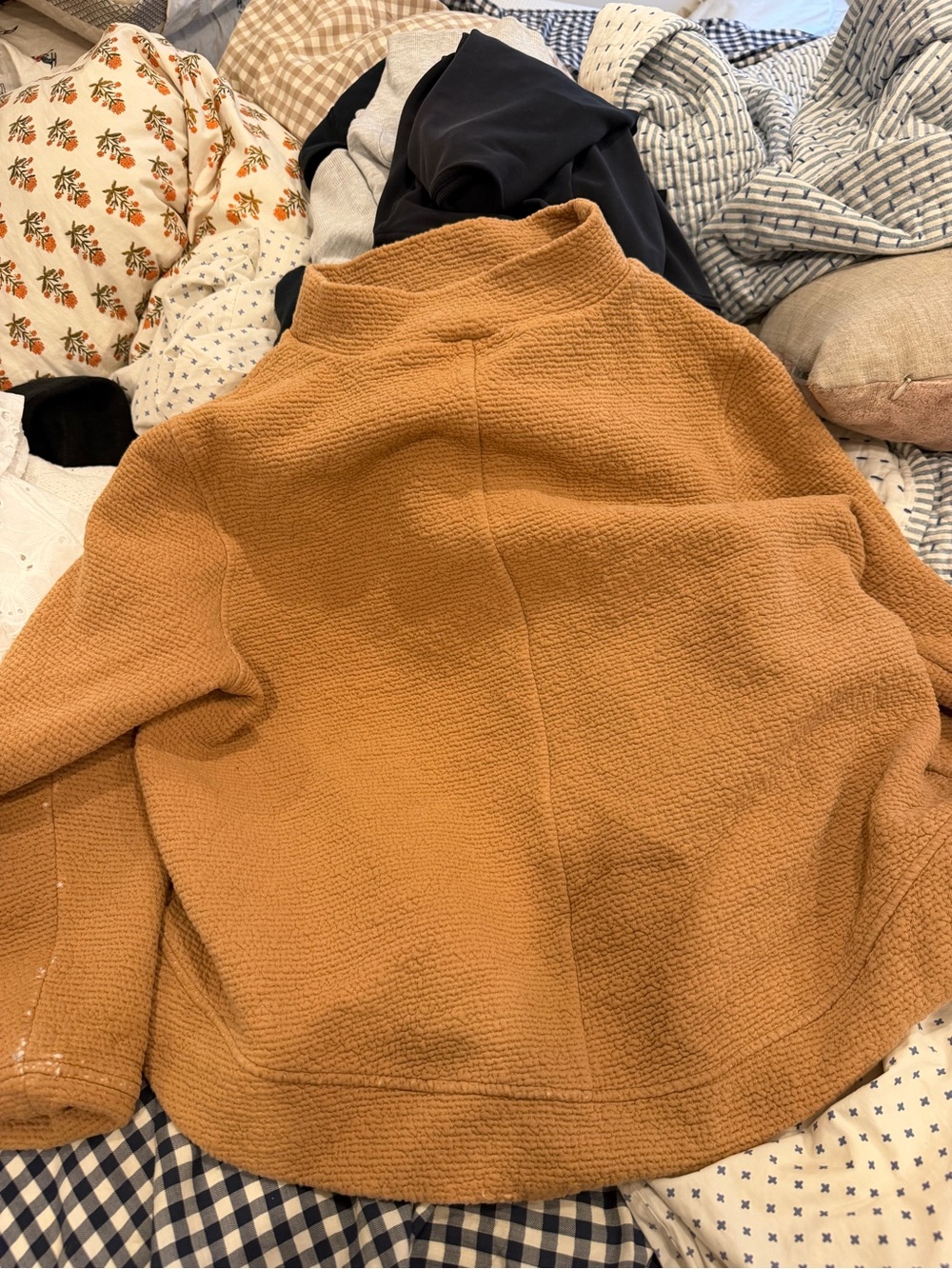 Cozy Textured Mustard Jacket